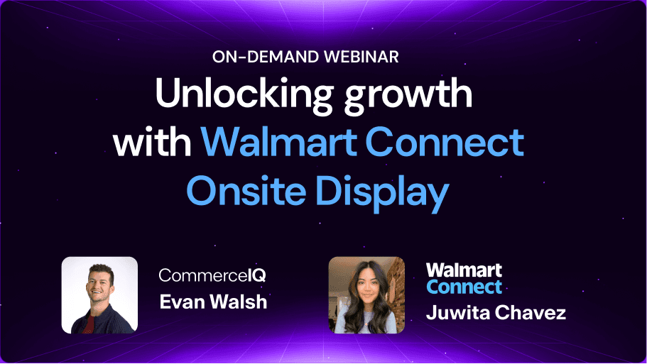 Walmart Connect webinar thumbnail