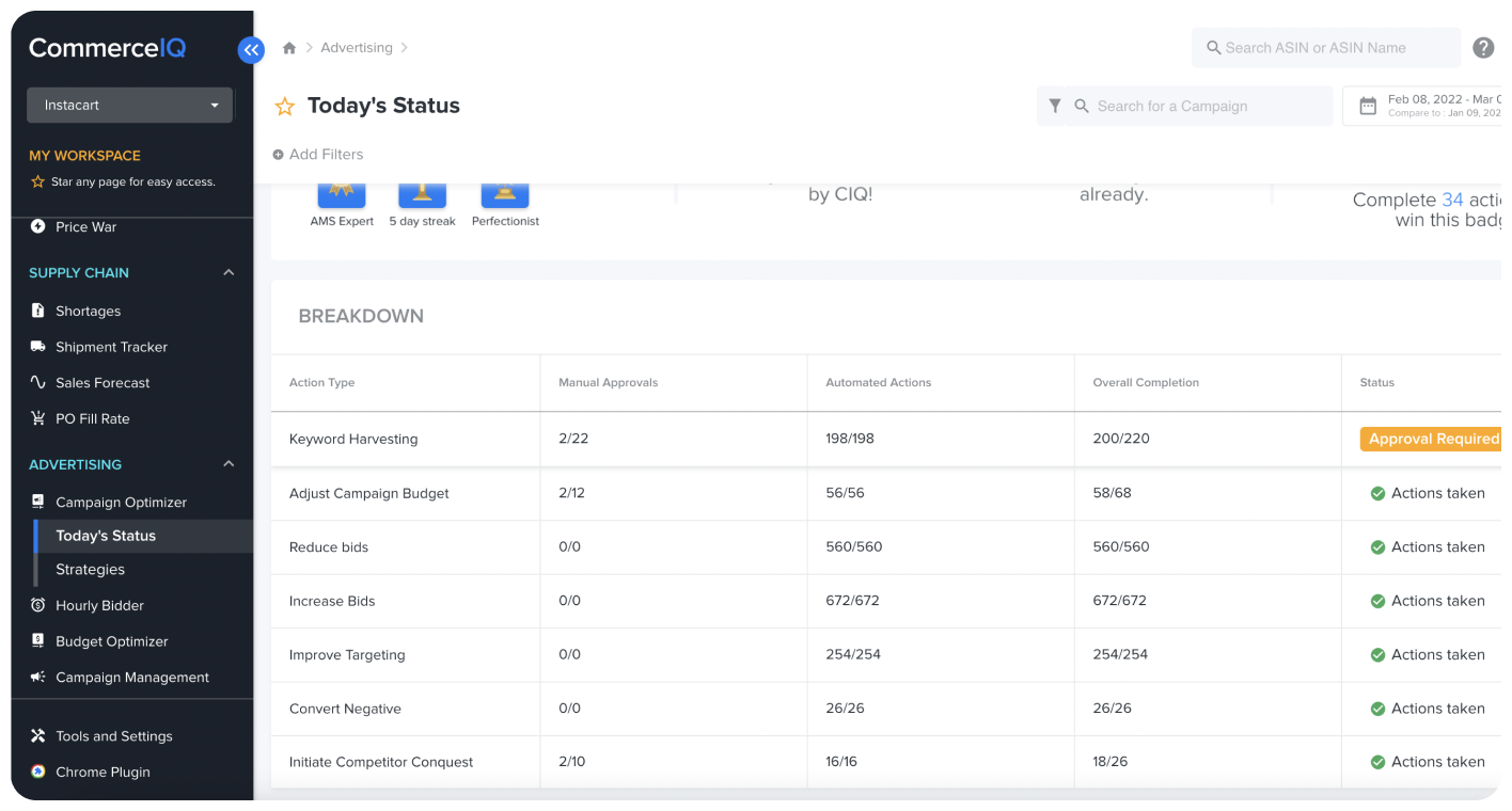 Apply Rules and Bulk Actions