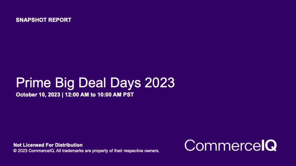 Prime Big Deal Days 2023